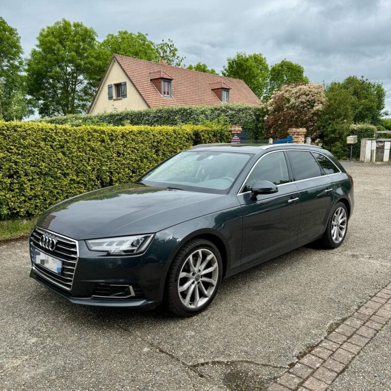 Reprogrammation moteur sur Audi A6 noire à Rouen en Normandie par Rouen Motorsports