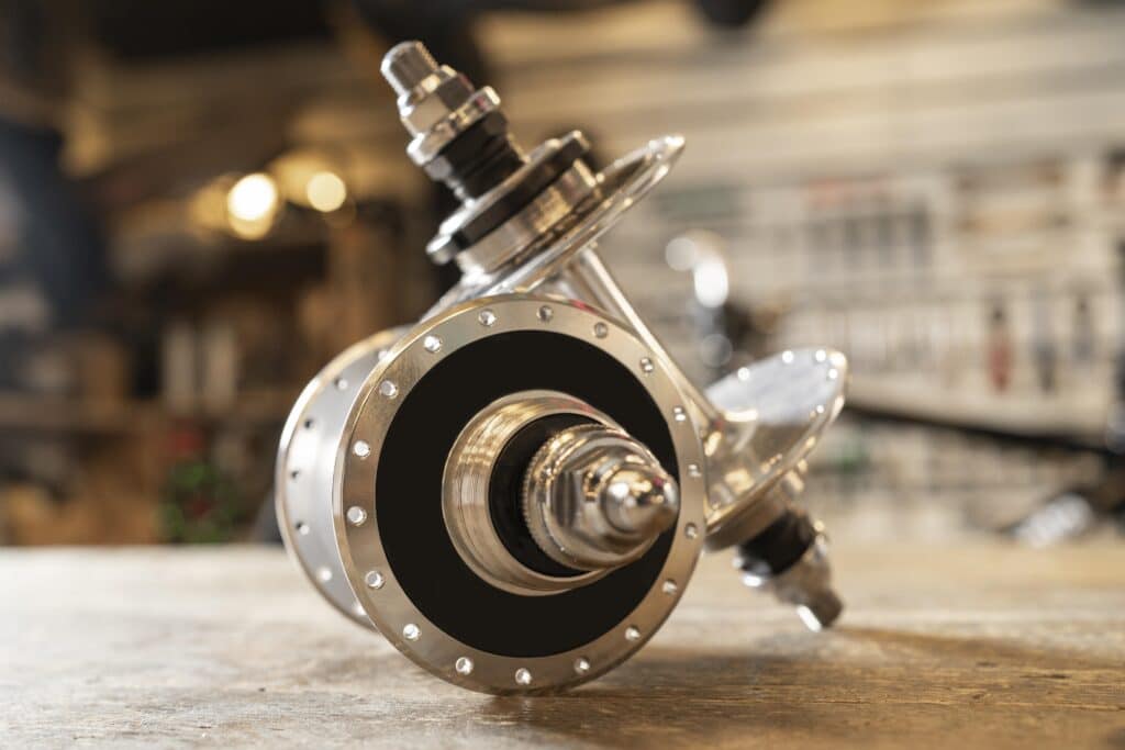 Photo d’un turbocompresseur utilisé pour les reprogrammations moteur et optimisations en Normandie