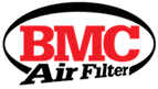 Logo BMC Air Filter, filtres à air haute performance utilisés dans les préparations moteur en Normandie